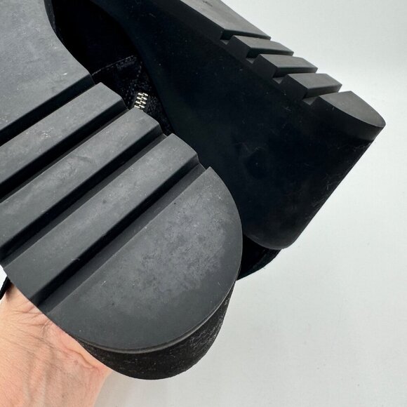 Eileen Fisher Tinker Wedge Bootie in Suede Black Woman size 10 - Picture 11 of 13